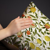 ウィリアム・モリスポメグラナートレモンヴィンテージパターン 枕カバー