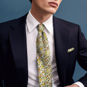 ウィリアム・モリスポメグラナートレモン黄色の果実 ネクタイ