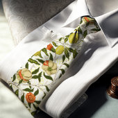 ウィリアム・モリスポメグラナートレモン黄色の果実 ネクタイ