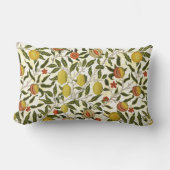 ウィリアム・モリスポメグラナートレモン黄色の果実 ランバークッション (正面)