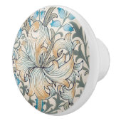 ウィリアム・モリスリリーアールヌーボーフローラ セラミックノブ (右)