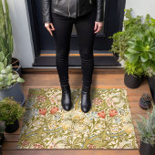 ウィリアム・モリスリリーアールヌーボーフローラ ドアマット