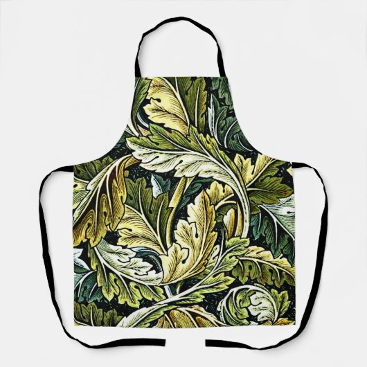 ウィリアム・モリスヴィンテージのアカンサスの エプロン (正面)