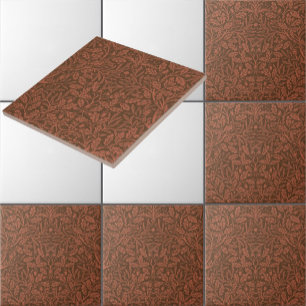 ウィリアム・モリスヴィンテージアコーンパターン タイル