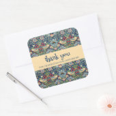 ウィリアム・モリスヴィンテージイチゴ泥棒 スクエアシール (封筒)