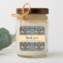 ウィリアム・モリスヴィンテージイチゴ泥棒 スクエアシール