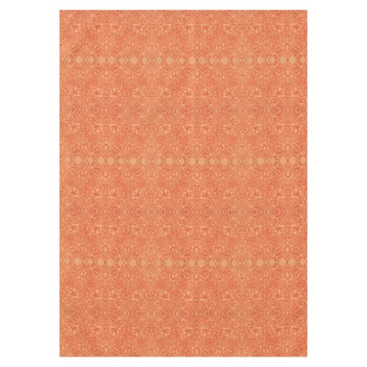 ウィリアム・モリスヴィンテージケシの花の葉 テーブルクロス (正面)