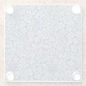 ウィリアム・モリスヴィンテージパターン鳥とアネモン ガラスコースター (裏面)