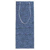 ウィリアム・モリスヴィンテージパターン鳥とアネモン ワインギフトバッグ (裏面)