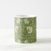 ウィリアム・モリスヴィンテージパーペネルフローラルパターン コーヒーマグカップ (中央)