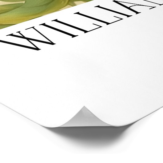 ウィリアム・モリスヴィンテージフルーツ離れと ポスター (角)