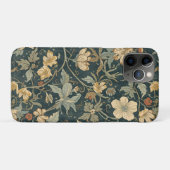 ウィリアム・モリスヴィンテージフローラアールヌーボー模様 Case-Mate iPhoneケース (裏面(横))