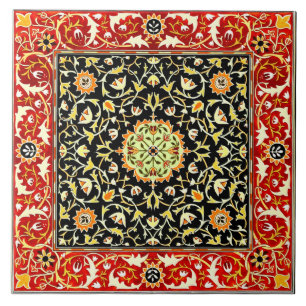 ウィリアム・モリスヴィンテージフローラデザイン タイル