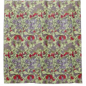 ウィリアム・モリスヴィンテージフローラバス シャワーカーテン (正面)