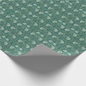 ウィリアム・モリスヴィンテージフローラルパターン ラッピングペーパー (角)