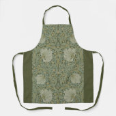 ウィリアム・モリスヴィンテージフローラ織物 エプロン (正面)