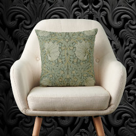 ウィリアム・モリスヴィンテージフローラ織物 クッション