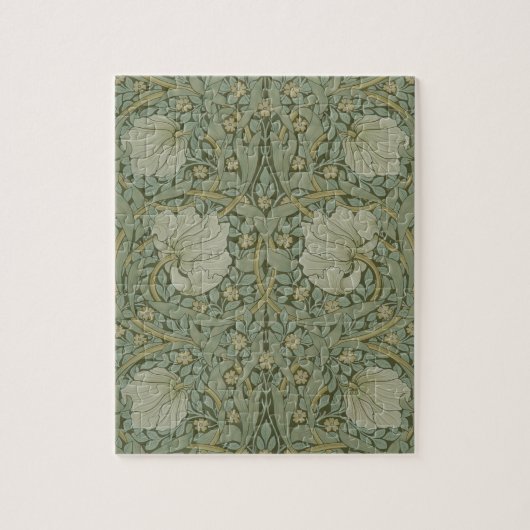 ウィリアム・モリスヴィンテージフローラ織物 ジグソーパズル (縦)