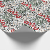 ウィリアム・モリスヴィンテージボーン・パターン ラッピングペーパー (角)