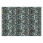 ウィリアム・モリスヴィンテージ孔雀とドラゴンパターン テーブルクロス (正面(横))