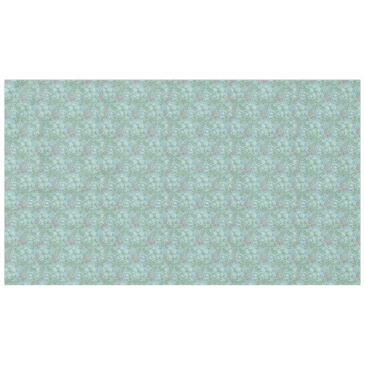 ウィリアム・モリスヴィンテージ美しいフローラルパターン テーブルクロス (正面(横))