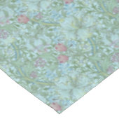 ウィリアム・モリスヴィンテージ美しいフローラルパターン テーブルクロス (アングル)