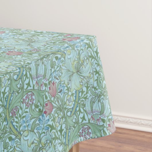 ウィリアム・モリスヴィンテージ美しいフローラルパターン テーブルクロス (インサイチュ)