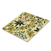 ウィリアム・モリスヴィンテージ・セラディーンの タイル (側面)