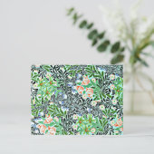 ウィリアム・モリスヴィンテージ・バウワーのパターン ポストカード (スタンド正面)