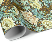 ウィリアム・モリスヴィンテージ、菊 ラッピングペーパー (ロールコーナー)