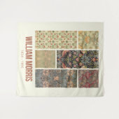 ウィリアム・モリス収集アートパターンコラージュ タペストリー (正面(横))