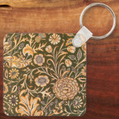 ウィリアム・モリス壁紙チェルウェルデザイン キーホルダー (裏面)