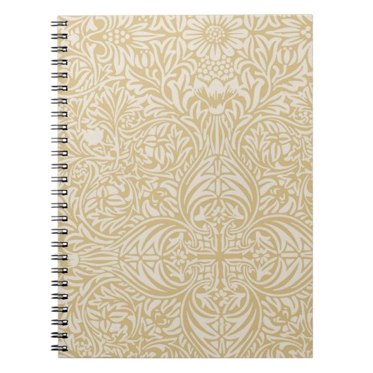 ウィリアム・モリス壁紙デザイン ノートブック (正面)