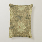 ウィリアム・モリス壁紙パターン アクセントクッション (裏面(縦))