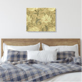 ウィリアム・モリス壁紙パターン キャンバスプリント (インサイチュ (寝室))