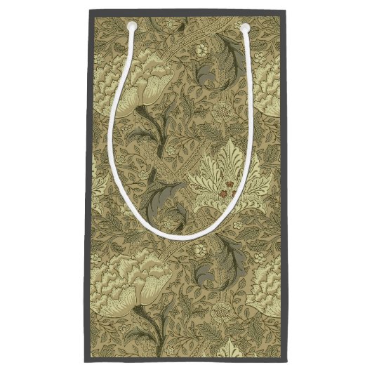 ウィリアム・モリス壁紙パターン スモールペーパーバッグ (正面)