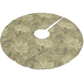 ウィリアム・モリス壁紙パターン ブラッシュドポリエステルツリースカート (アングル)