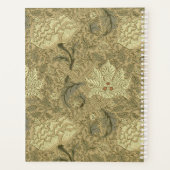 ウィリアム・モリス壁紙パターン プランナー手帳 (裏面)