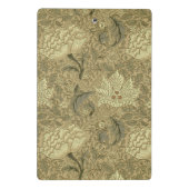 ウィリアム・モリス壁紙パターン ミニクリップボード (裏面)