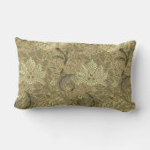 ウィリアム・モリス壁紙パターン ランバークッション (裏面)