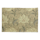 ウィリアム・モリス壁紙パターン 枕カバー (裏面)