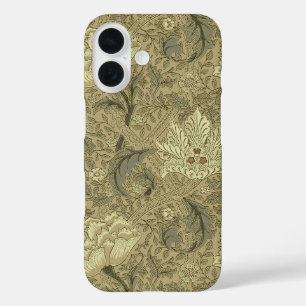 ウィリアム・モリス壁紙パターン iPhone 16ケース