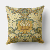 ウィリアム・モリス壁紙プリント クッション (裏面)