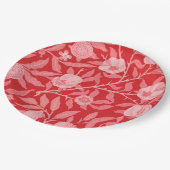 ウィリアム・モリス島 – ザクロ ペーパープレート (アングル)