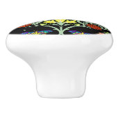 ウィリアム・モリス工芸品パターン セラミックノブ (側面)