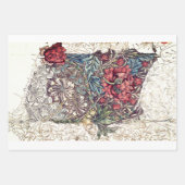 ウィリアム・モリス平板包装紙 ラッピングペーパーシート (正面2)