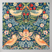 ウィリアム・モリス広場ポスターストロベリー ポスター (正面)