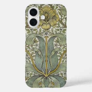 ウィリアム・モリス春の茂クラシックみパターン iPhone 16ケース