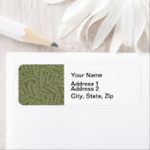 ウィリアム・モリス枝葉壁紙 ラベル (インサイチュ)