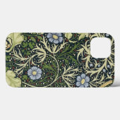 ウィリアム・モリス海苔パターンフローラヴィンテージアート Case-Mate iPhoneケース (裏面 (横))